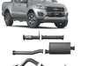 Redback - 4x4 Extreme Duty Exhaust for Ford Ranger 2.0L Bi-Turbo (10/2018 - 05/2022)