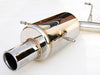 Invidia - G200 Cat Back Exhaust w/SS Rolled Tip - Subaru Forester XT SG 03-08