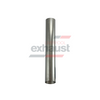 Hurricane - Stainless Steel Angle Cut 28 Degree 70mm x 450mm L Exhaust Tip