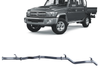 Redback - 4x4 Extreme Duty Exhaust for Toyota Landcruiser 79 Series Single and Double Cab (11/2016 - on)
