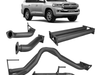 Redback - 4x4 Extreme Duty Dual 3" Exhaust for Toyota Landcruiser 200 Series 4.5L V8 (10/2015 - on) with Muffler Delete