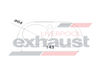 Hurricane - 3 Bolt Flange With 64mm 2 Ports Universal Gasket