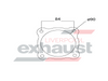 Hurricane - 4 Bolt Flange With 90mm Port Universal Gasket