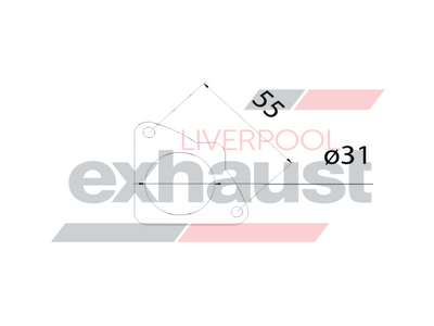 Hurricane - Misc Flange With 31mm Port