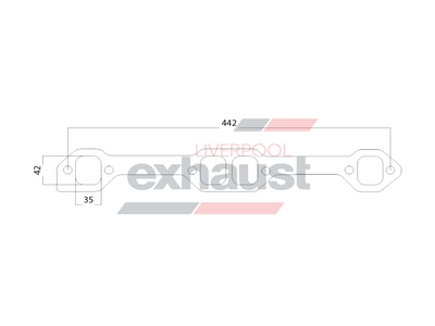 Hurricane - Chevrolet Small Block Medium Port 307-400 8 Cyl Flange