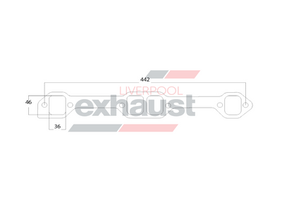 Hurricane - Chevrolet Small Block Big Port 307-400 8 Cyl Gasket