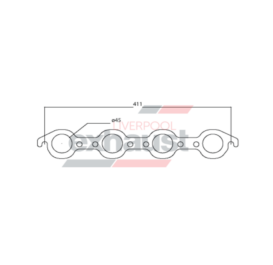 Hurricane - Ford Windsor 8 Cyl Gasket