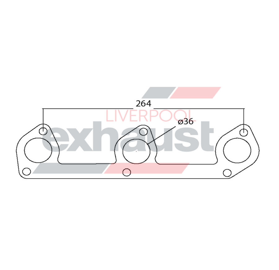 Hurricane - Ford Capri V6 6 Cyl Head Flange