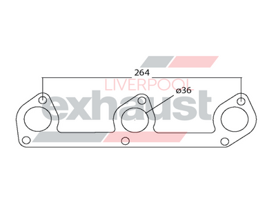 Hurricane - Ford Capri V6 6 Cyl Gasket
