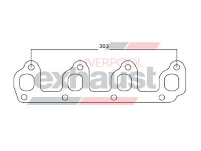 Hurricane - Ford Escort 4 Cyl Head Flange