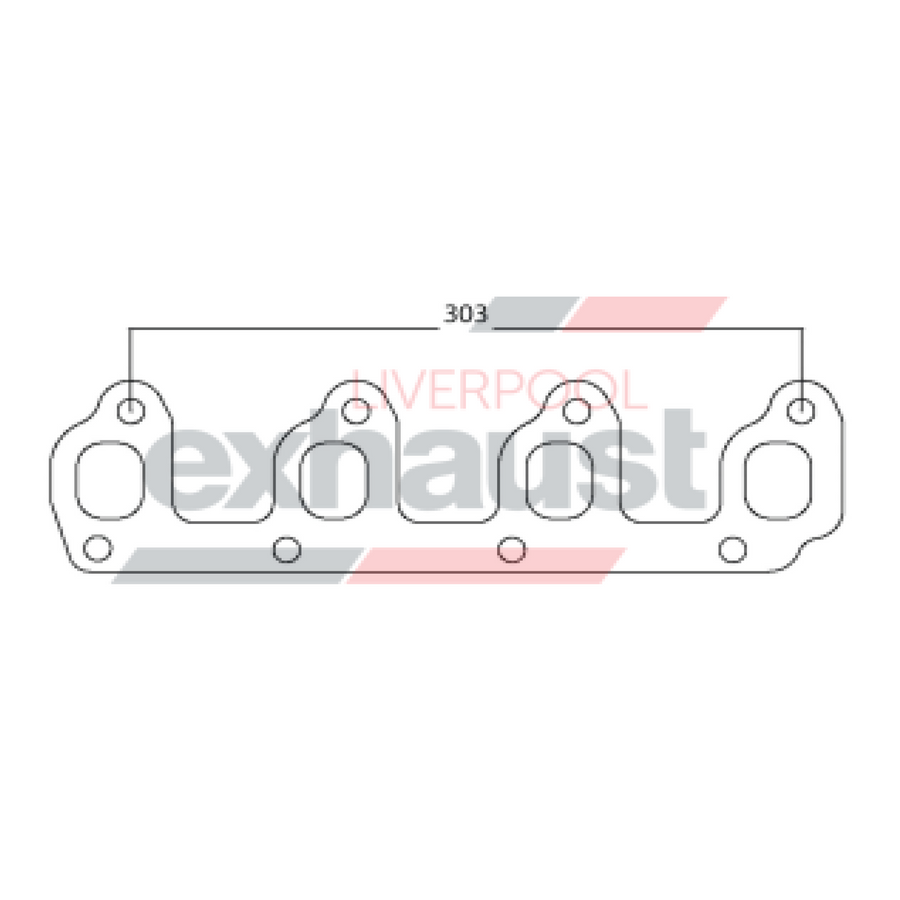 Hurricane - Ford Escort 4 Cyl Head Flange