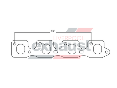 Hurricane - Ford 2V Cleveland 8 Cyl Gasket