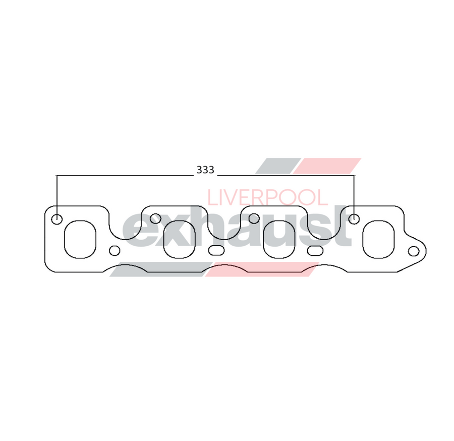 Hurricane - Ford 2V Cleveland 8 Cyl Gasket