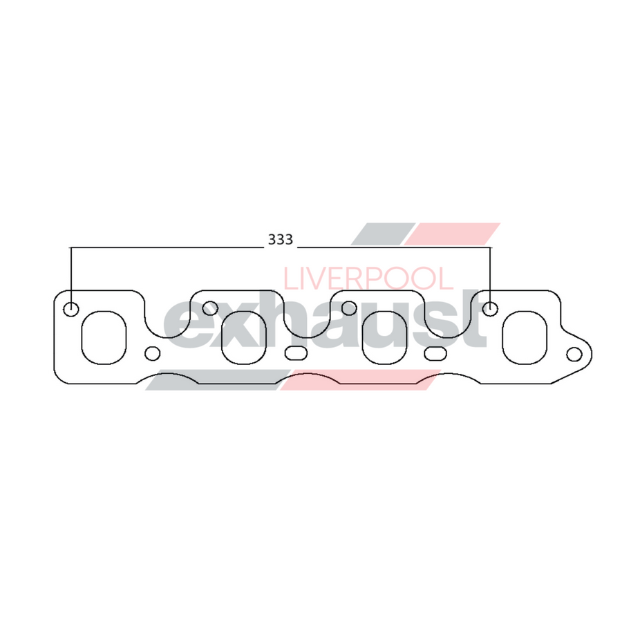 Hurricane - Ford 2V Cleveland 8 Cyl Gasket