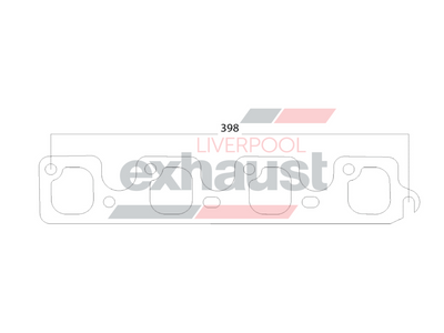 Hurricane - Ford 4V Clev 8 Cyl Head Flange