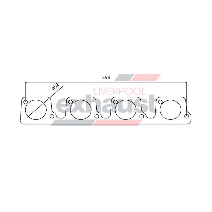 Hurricane - Ford 3V 8 Cyl Gasket