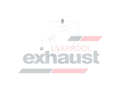 Hurricane - XR6 Turbo Rear Ford Turbo Gasket