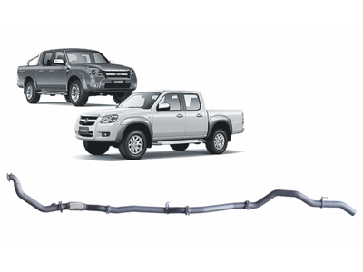 Redback - 4x4 Extreme Duty Exhaust for Ford Ranger (01/2006 - 08/2011), Mazda BT-50 (11/2006 - 10/2011)