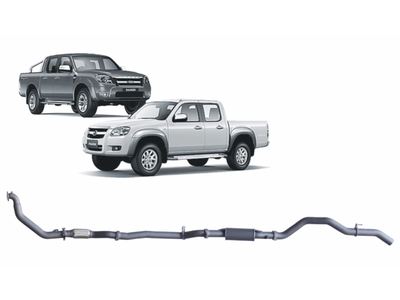 Redback - 4x4 Extreme Duty Exhaust for Ford Ranger (01/2006 - 08/2011), Mazda BT-50 (11/2006 - 10/2011)