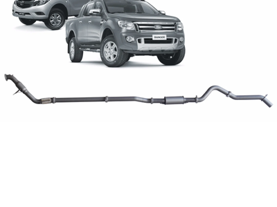 Redback - 4x4 Extreme Duty Exhaust for Ford Ranger (01/2011 - 09/2016), Mazda BT-50 (11/2011 - 06/2016)