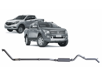 Redback - 4x4 Extreme Duty Exhaust for Ford Ranger (01/2011 - 09/2016), Mazda BT-50 (11/2011 - 06/2016)