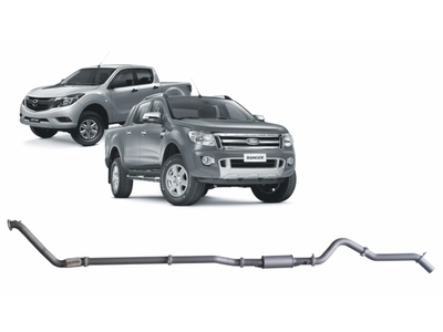 Redback - 4x4 Extreme Duty Exhaust for Ford Ranger (01/2011 - 09/2016), Mazda BT-50 (11/2011 - 06/2016)