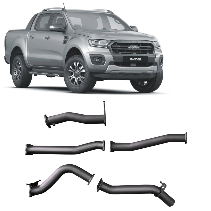Redback - 4x4 Extreme Duty Exhaust for Ford Ranger 3.2L (07/2016 - 05/2022)
