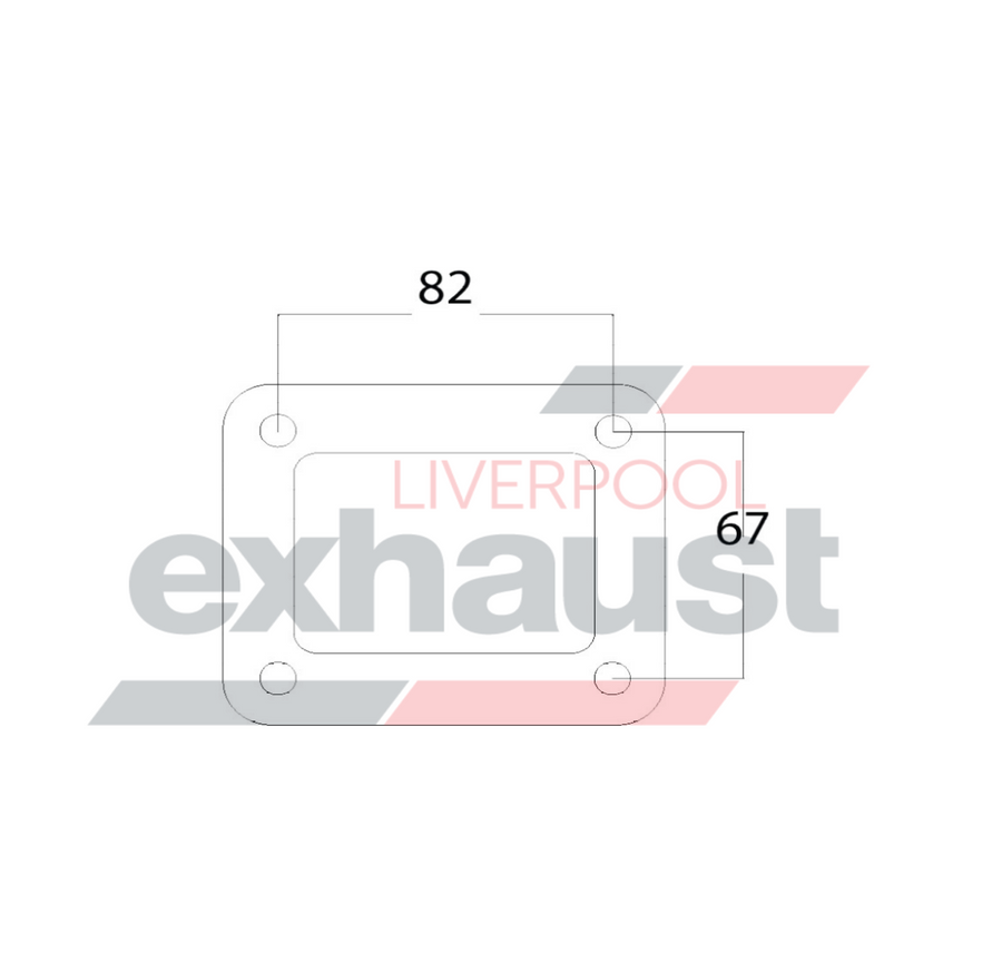 Hurricane - T35 Inlet Turbo Gasket