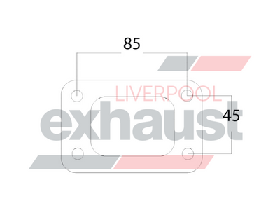 Hurricane - T03 Inlet Turbo Gasket