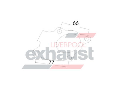 Hurricane - Garrett MTU Rear Flange