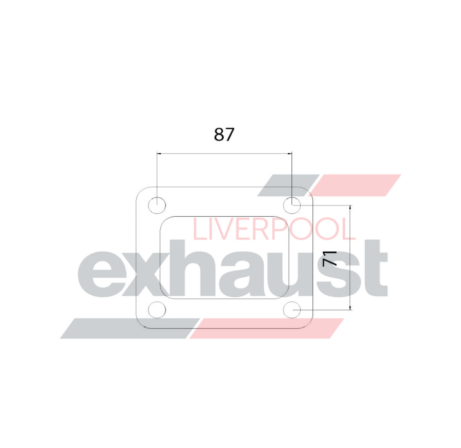 Hurricane - T04 Inlet Turbo Gasket