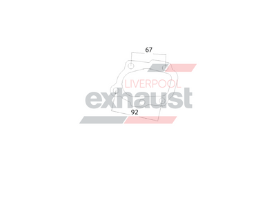 Hurricane - T25-T28 Rear Turbo Gasket