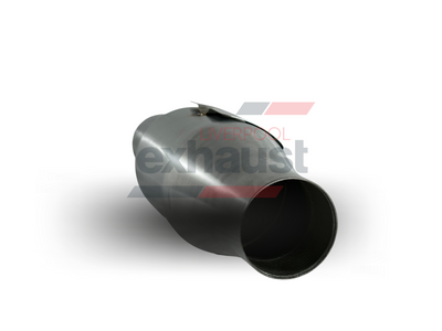 Hurricane - 2.5” Inlet X 4.0” Body X 8.0” Length X 200 CPSI Metallic Catalytic Converter