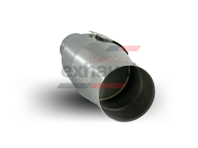 Hurricane - 3.0” Inlet X 4.0” Body X 8.0” Length X 200 CPSI Metallic Catalytic Converter