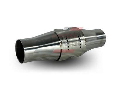 Hurricane - 3.0” Inlet X 4.00” Body X 13.5” Length X 200 CPSI Metallic Catalytic Converter