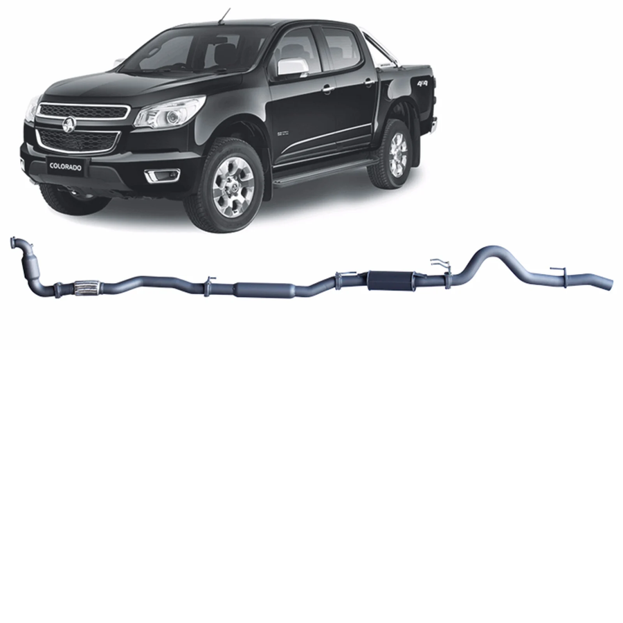 Redback - 4x4 Extreme Duty Exhaust for Holden Colorado RG 2.8L (06/2012 - 08/2016)
