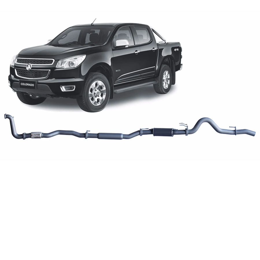 Redback - 4x4 Extreme Duty Exhaust for Holden Colorado RG 2.8L (06/2012 - 08/2016)