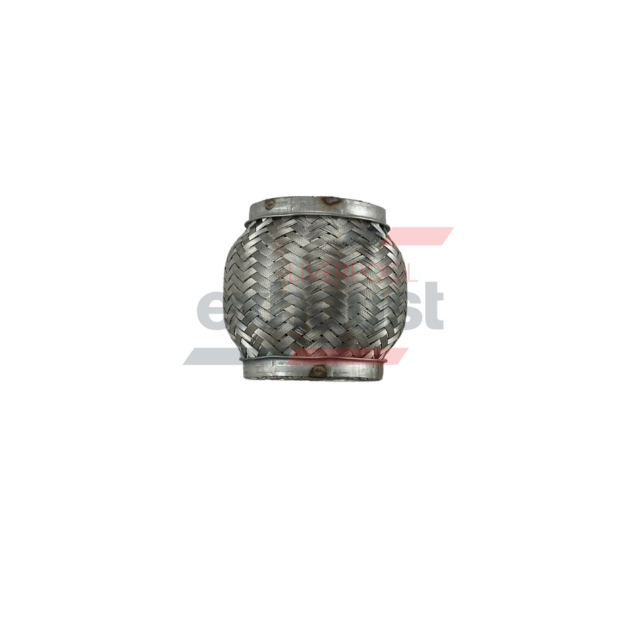 Hurricane - 76.50mm X 101.6mm Stainless Steel Flex Bellow Double Braid