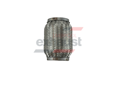 Hurricane - 76.50mm X 160mm Stainless Steel Flex Bellow Double Braid