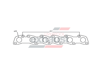 Hurricane - Holden RB30 6 Cyl Gasket