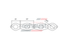 Hurricane - Holden Grey Motor 6 Cyl Head Flange