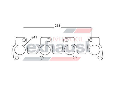 Hurricane - Holden Astra LD N13 4 Cyl Head Flange