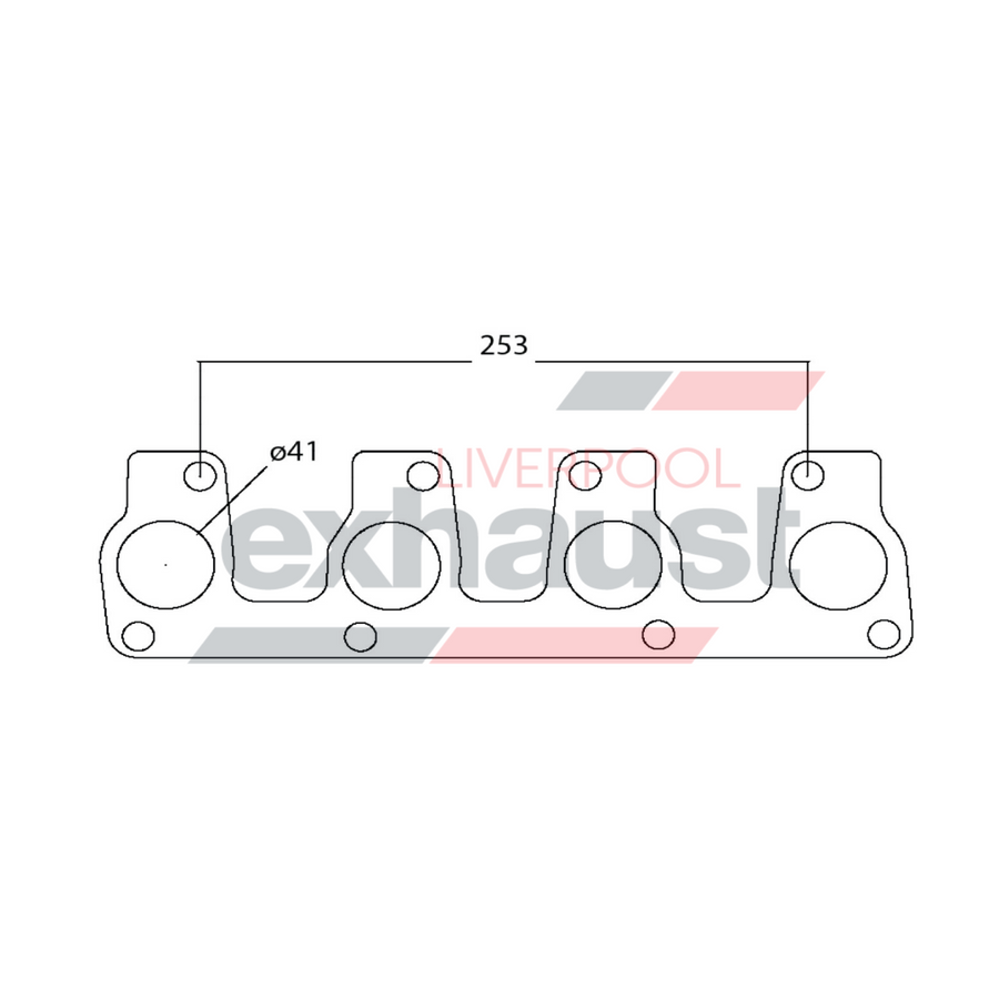 Hurricane - Holden Astra LD N13 4 Cyl Head Flange