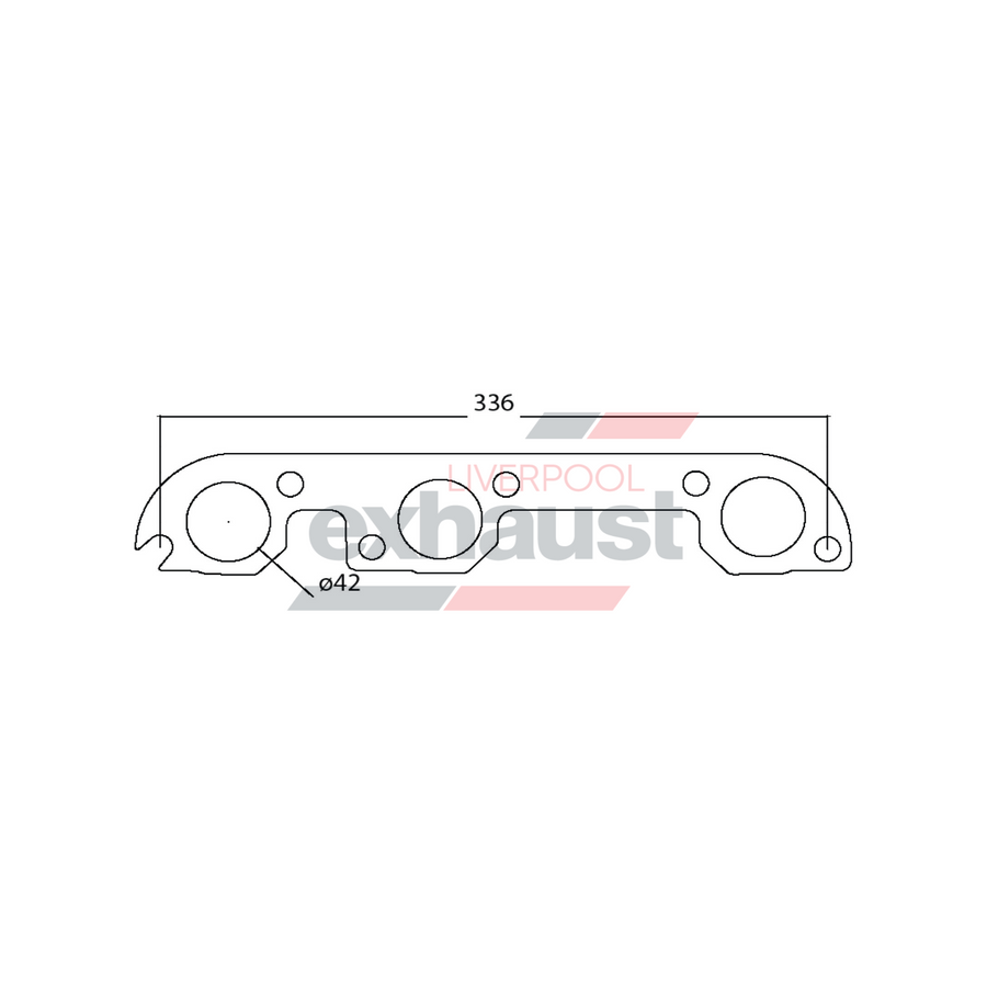 Hurricane - Holden VN - VR V6 6 Cyl Head Flange