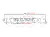Hurricane - Holden V8 EFI Heads Big Square Port 8 Cyl Head Flange