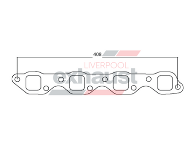 Hurricane - Holden V8 EFI Heads Big Square Port 8 Cyl Gasket
