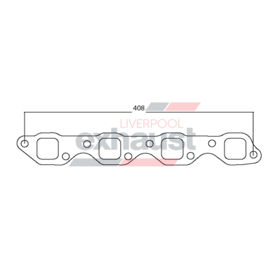 Hurricane - Holden V8 EFI Heads Big Square Port 8 Cyl Gasket
