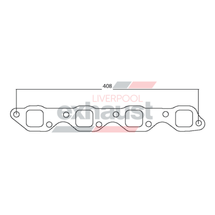 Hurricane - Holden V8 EFI Heads Big Square Port 8 Cyl Gasket