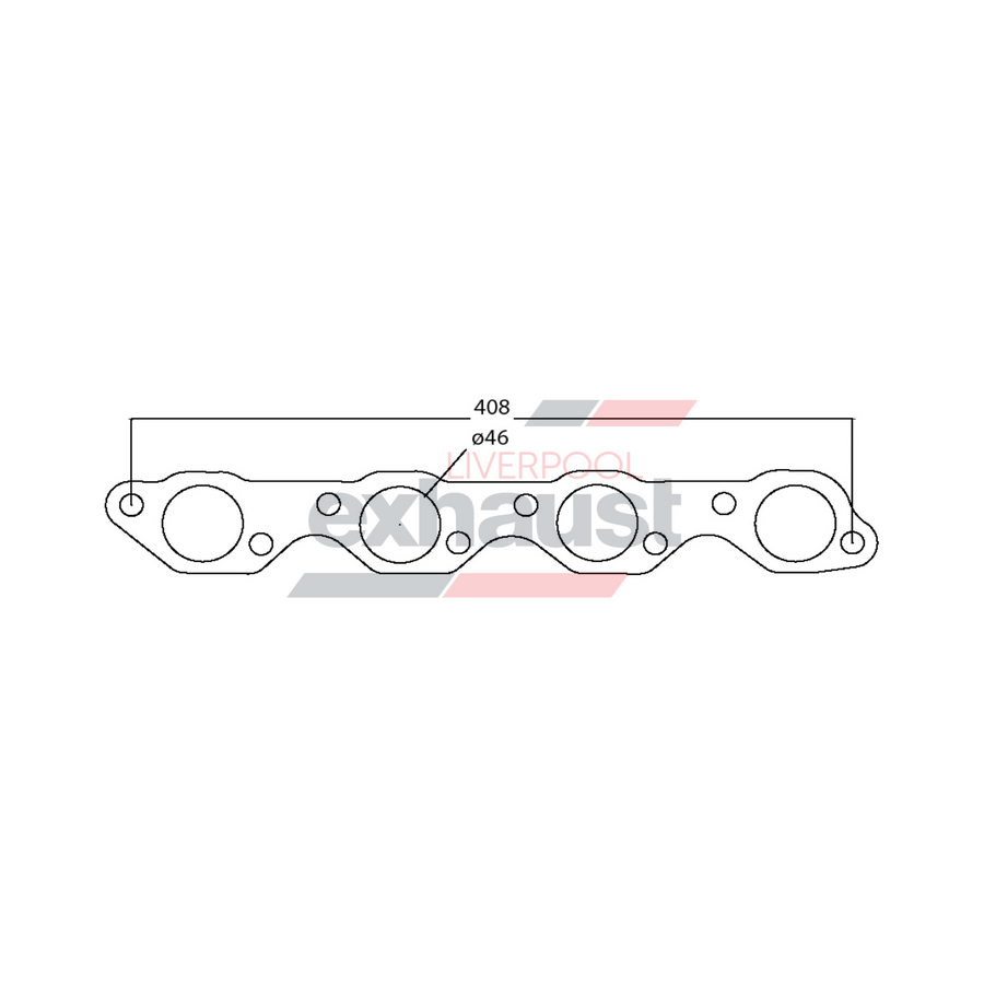 Hurricane - Holden V8 EFI Heads 44mm 8 Cyl Gasket