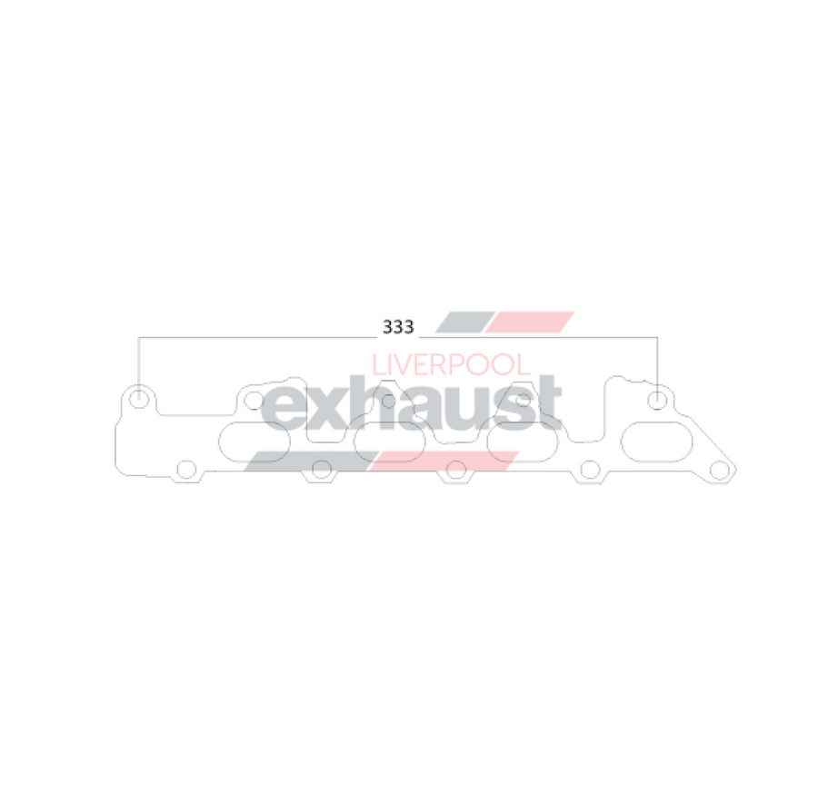 Hurricane - Holden C18 Z20 X18 4 Cyl Head Flange